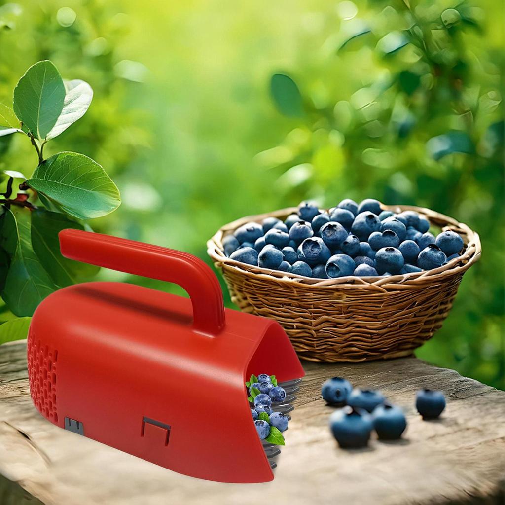 Berry Picker Cherry Picker With Ergonomic Handle And Comb Blueberry Rake Scoop for Harvesting Collect Leaves Lawn Tree Planting