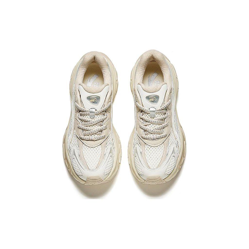 Anta Star Moon амортизирующие нескользящие увеличивающие рост низкие повседневные туфли женские кроссовки Off-White 922428816-1