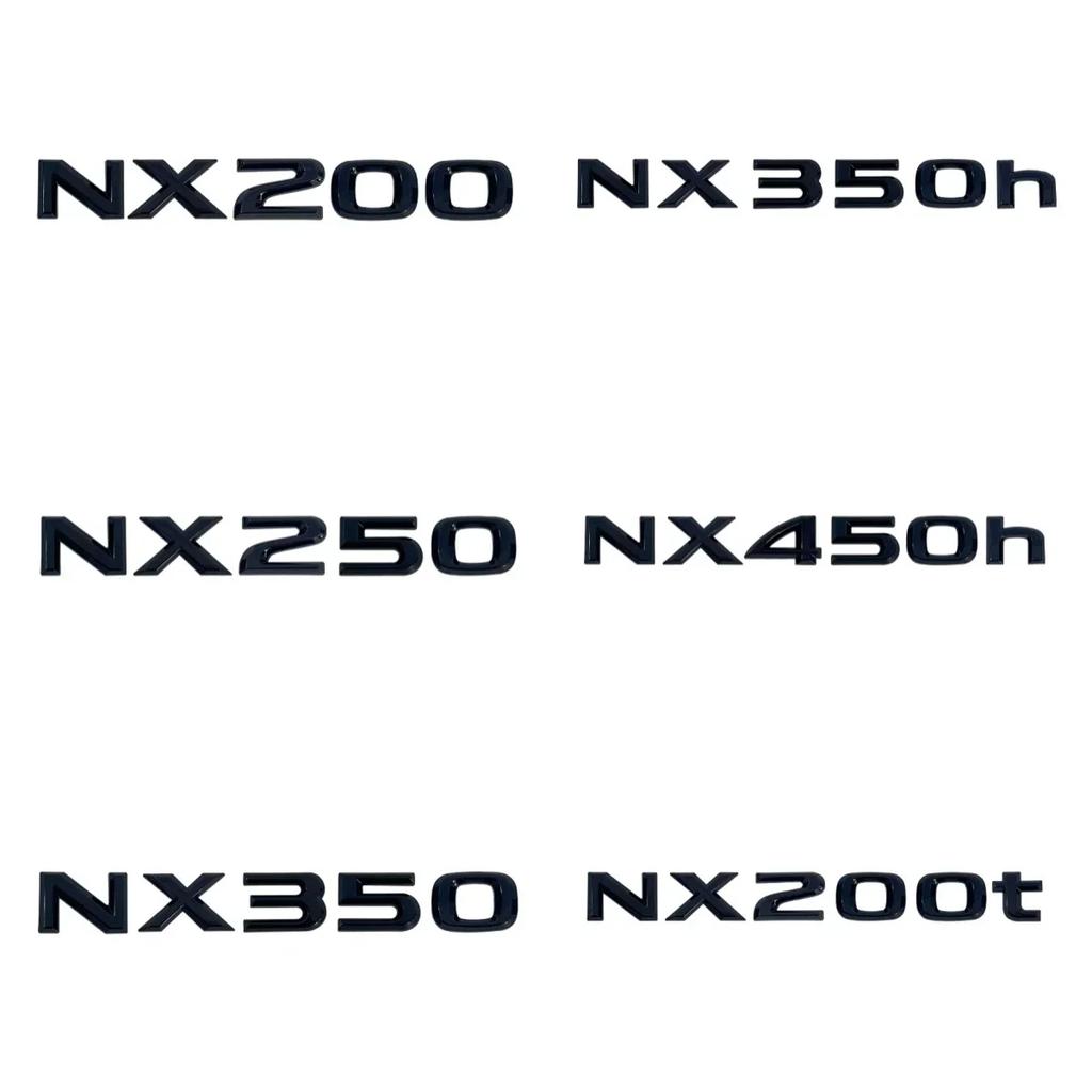 For Lexus NX series tail badge decorative letter stickers Suitable