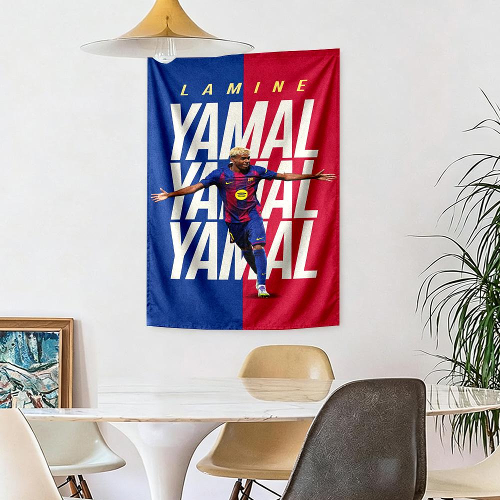 Boy Yamal Wall Decor Tapestry Art For Pet Memorial Birthdaywedding Party Backdrop Family Gift