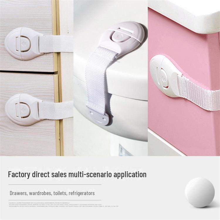 Child-Safe Multi-Functional Safety Lock for Wardrobes, Drawers, Refrigerators, and Doors