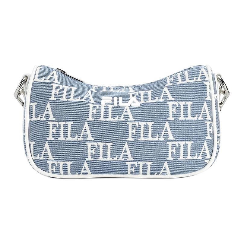 New FILA Fabric Shoulder Bag, Crossbody Bag Trumpets Women's Phantom Blue F13W438170FDB