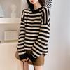 Mokana Striped Alpaca Blend Knit Sweater