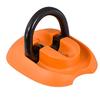 Komine Motorcycle Lock Ground Anchor Orange Free LK-116 Earth Lock Key Security