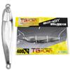 FUNKS TG Plain Tungsten Jig 400 г x 1 шт. Неокрашенный металлический Jig Solid Solid x 1 (400г кусок)