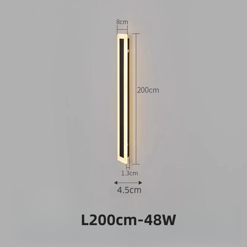 Уличный водонепроницаемый светодиодный длинный настенный светильник IP65 крыльцо вход Sonce двор передняя дверь сад наружная стена светильник AC110/220V