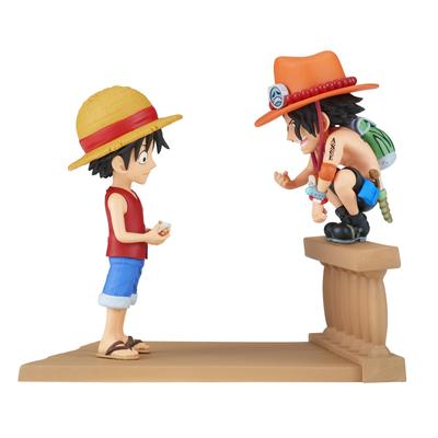 BANPRESTO One Piece Log Story Monkey D. Луффи и Портгас Д.. Ace, Bandai Spirits World коллекционная фигурка