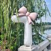 Number balloon set baby pink bow balloon ,white and pink balloon birthday proposal, weddingballoon decoration