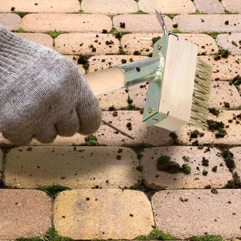 Инструмент для очистки щелей на палубе, средство для удаления мха на подъездной дорожке, проволочная щетка для прополки, ручной инструмент для прополки щелей, средство для удаления затирки, многофункциональный 45