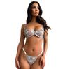 Sexy Embroidered See-Through Lingerie Set - European & American Style