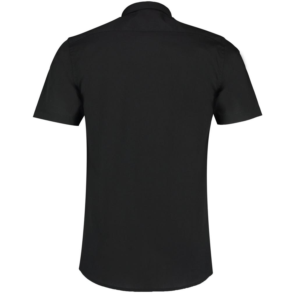Kustom Kit Mens Poplin Short-Sleeved Shirt