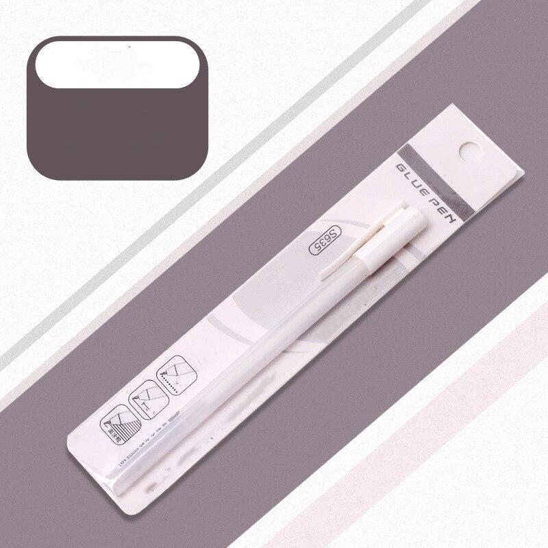 1 шт., быстросохнущая клейкая ручка ярких цветов, ручной твердый клей-карандаш, студенческий справочник, клей высокой вязкости «сделай сам», офисный клей