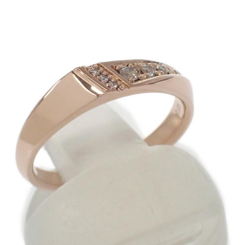 STAR JEWELRY 2PR0727 Ring K18 Pink Gold Women