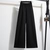 Dimanaf 2025 Autumn Plus Size Cotton Sweatpants New Women Clothing Fashion Loose Pleated Vintage Pants