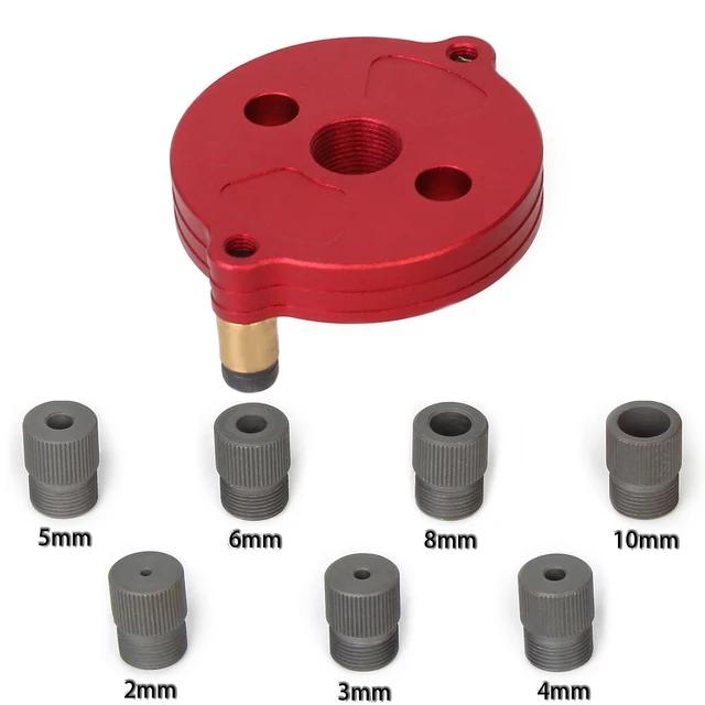 Woodworking Pocket Hole Jig 2-10mm Self-centering Vertical Doweling Jig Drill Guide for Locator Hole Puncher Carpentry Tools