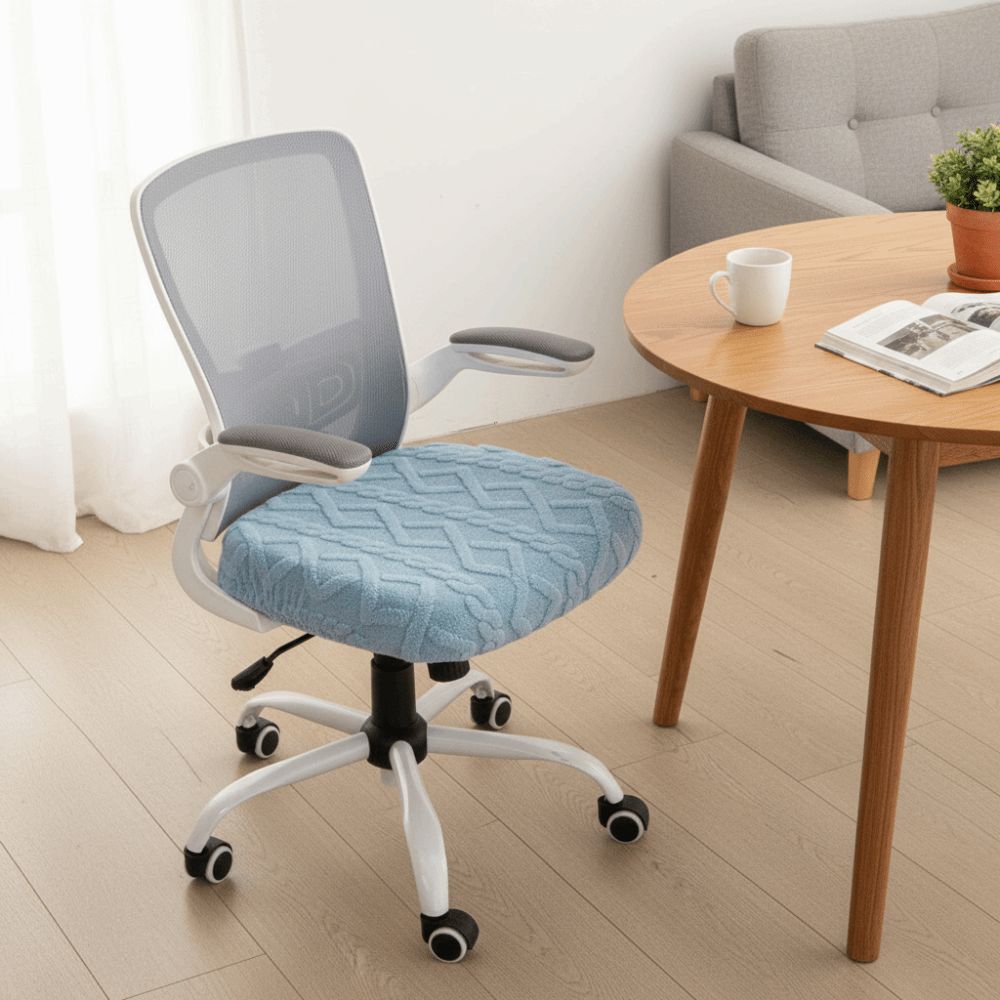 Anti-Slip Computer Chair Seat Thickened Chair Seat Protector Office Seat Cover Hotel