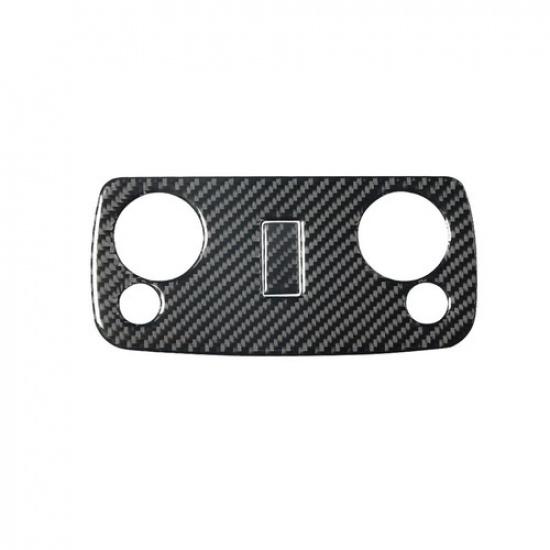 Carbon Fiber Interior Overhead Console Cover Trim For Ford Mustang 2005-2009