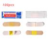 100pcs Plaster Adhesive Plaster Wound Hemostasis Sticker Band First Aid Bandage Medical Herbal Band Aids Waterproof Breathable