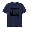 Severance TV Series Vintage Midcentury T Shirt for Men 2022 Est Print Crewneck Casual vintage Washed Comfortable homme