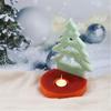 Силиконовая форма для свечей в виде рождественской елки, рождественский домик, свеча, камень для расширения, ароматизатор, гипсовая форма для украшения