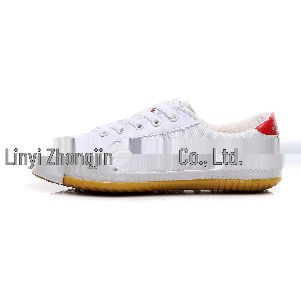 Дышащие парусиновые волейбольные и тренировочные туфли для боевых искусств с мягкой подошвой