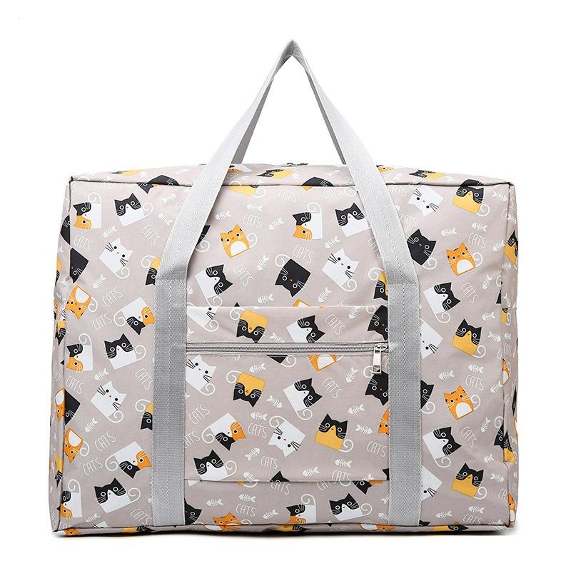 1PC Large Capacity Clothes Storage Bag Folding Travel Storage Bag Quilt Storage Bag Hand Luggage Bag Short Travel Bag