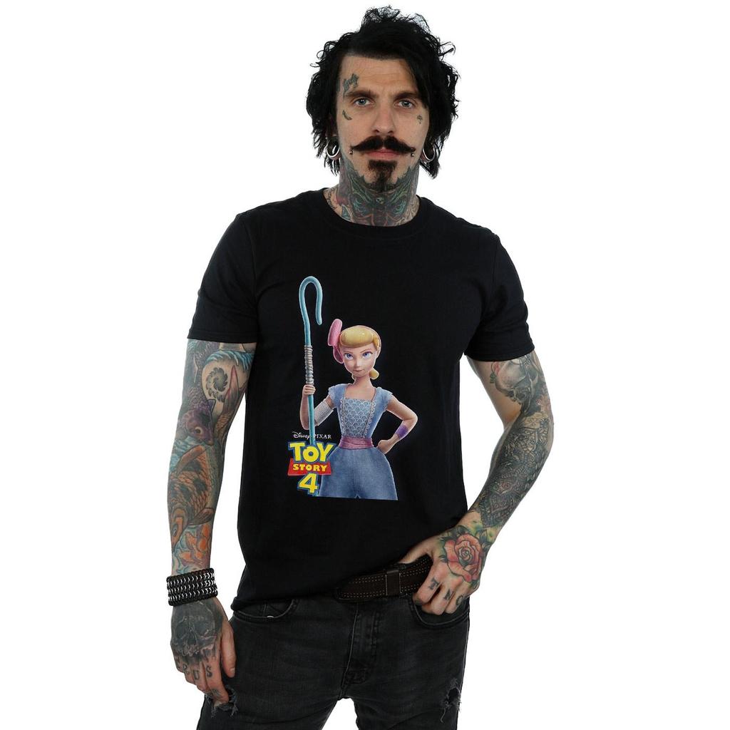 Disney Mens Toy Story 4 Bo Peep Hook T-Shirt