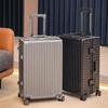 Брендовый алюминиевый чемодан с кодовым замком: 20-дюймовый чемодан ручной клади и 24-дюймовый чемодан-тележка для мужчин/женщин