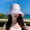 Женская шляпа от солнца с широкими полями из дышащего полиэстера для пляжа и путешествий