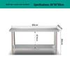 Stainless Steel Commercial Kitchen Work Table