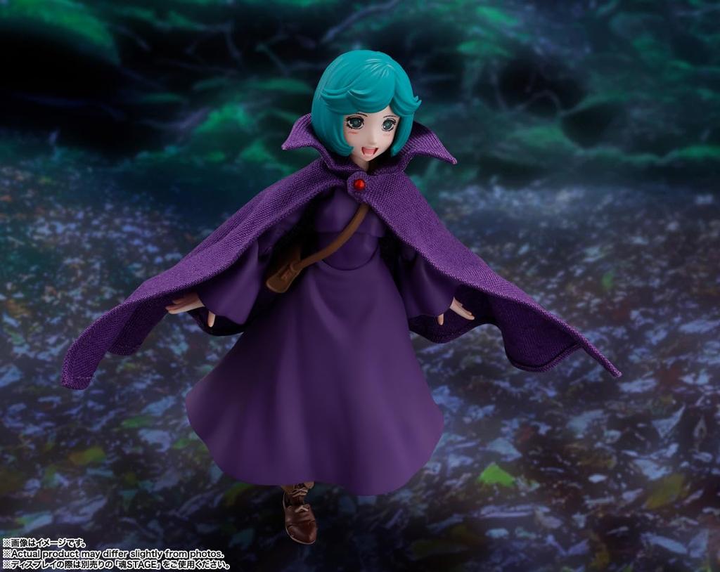 TAMASHII NATIONS Berserk Approximately and Fabric Action Figure S.H.Figuarts Schierke, 120mm, PVC, ABS, Pre-painted