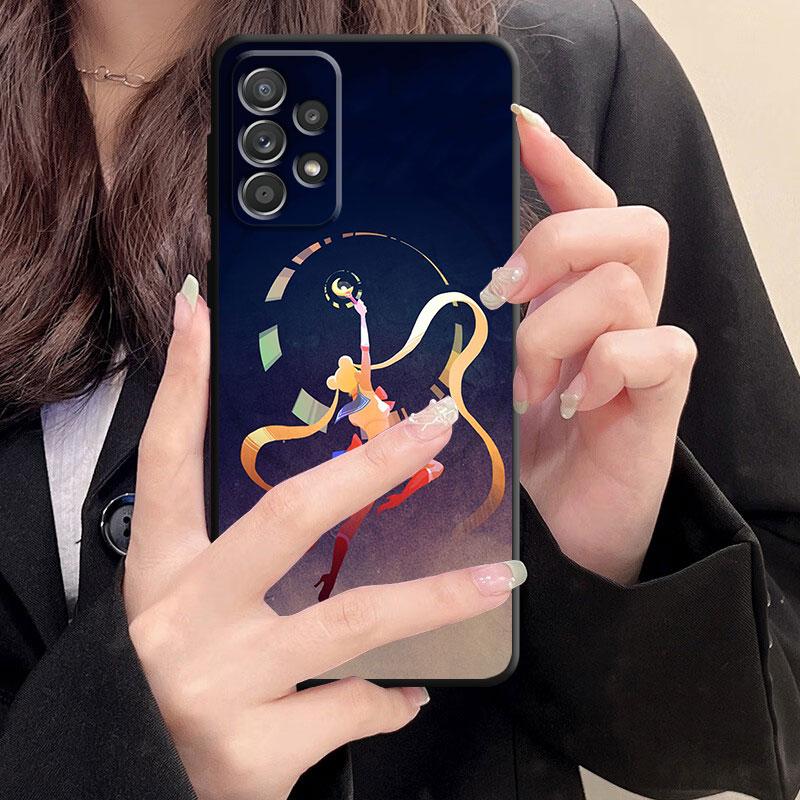 Чехол для телефона S-Sailors Moons для Samsung Galaxy A32 A42 A11 A31 A13 A41 A21s A52s A22 A23 A71 A33 A51 A52 A12 A73 A72 A53