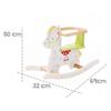 Cheval à Bascule en Bois Kleine Racker ROBA - Multicolore - Supporte 25 kg