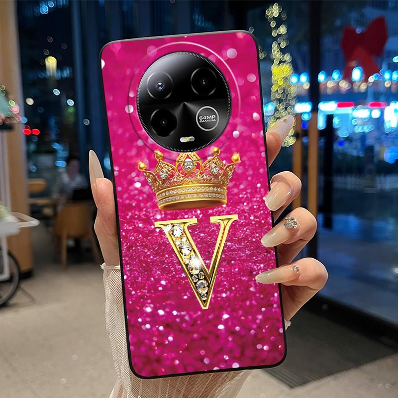 Черный чехол для BLU Bold K50, мягкий силиконовый, ударопрочный, защитный корпус для BLU Bold K50, новая роскошная задняя крышка с буквой-короной