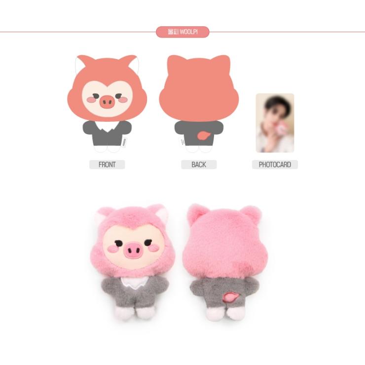 Предзаказ CRAVITY POP-UP Store 2023 CCREW Плоская меховая кукла