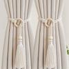 The New Style of Simple and Light Luxury Curtain Straps, One Pack of Tassels, Woven Rope, Storage Curtain Buckle, Home Decoration