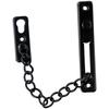 Door Chain Anti Theft Stainless Steel Door Chain Latch Bolt Restrictor Safety Guard with Slide Catch and Hardened Chain