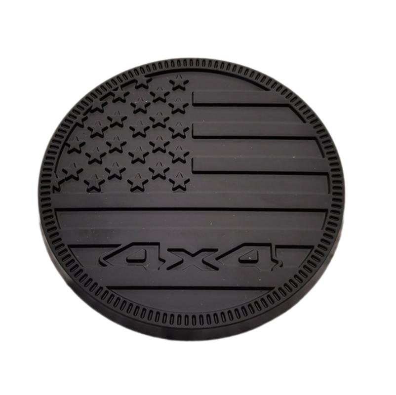 3D Metal Side Fender Rear Trunk Badge Emblem Sticker 4X4 US Flag For Jeep Wrangler Grand Cherokee Dodge Car Accessories ALU1