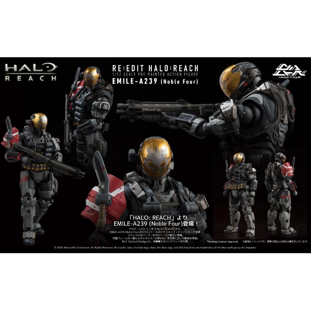 Halo 1 12 Re Edit Halo  Reach Emile A239  Noble Four 