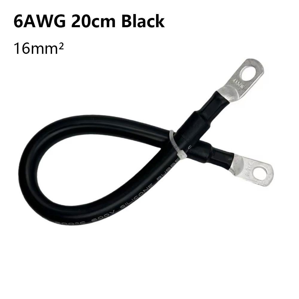 1Pcs Soft Silicone Battery Connection Cable Inverter Battery Cable  for Battery Pack Storage
