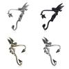Gothic Punk Earring Cuff Jewelry With Alloy Material For Women