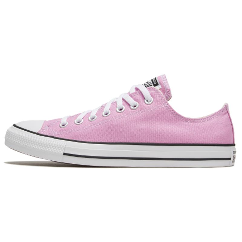 Converse All Star Chuck Taylor Шнуровка Низкий Верх Эспадрильи Унисекс Розовый