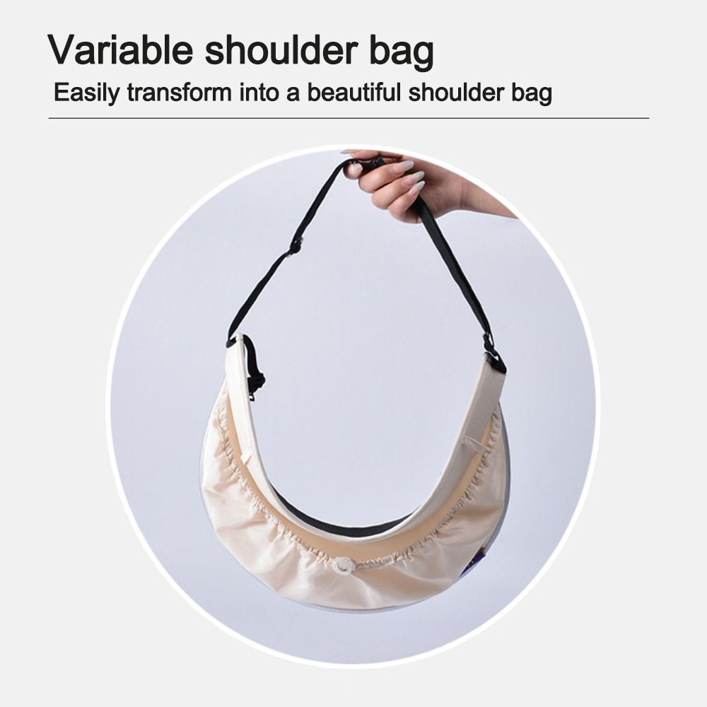 Можно использовать как сумку через плечо Женская шляпа от солнца Широкополые солнцезащитные шляпы Универсальная кепка с козырьком