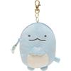 San-X Sumikko Gurashi Plush Reel Pass Case Lizard PB69305 Size: H14.5 X W11.5 X D4.5cm
