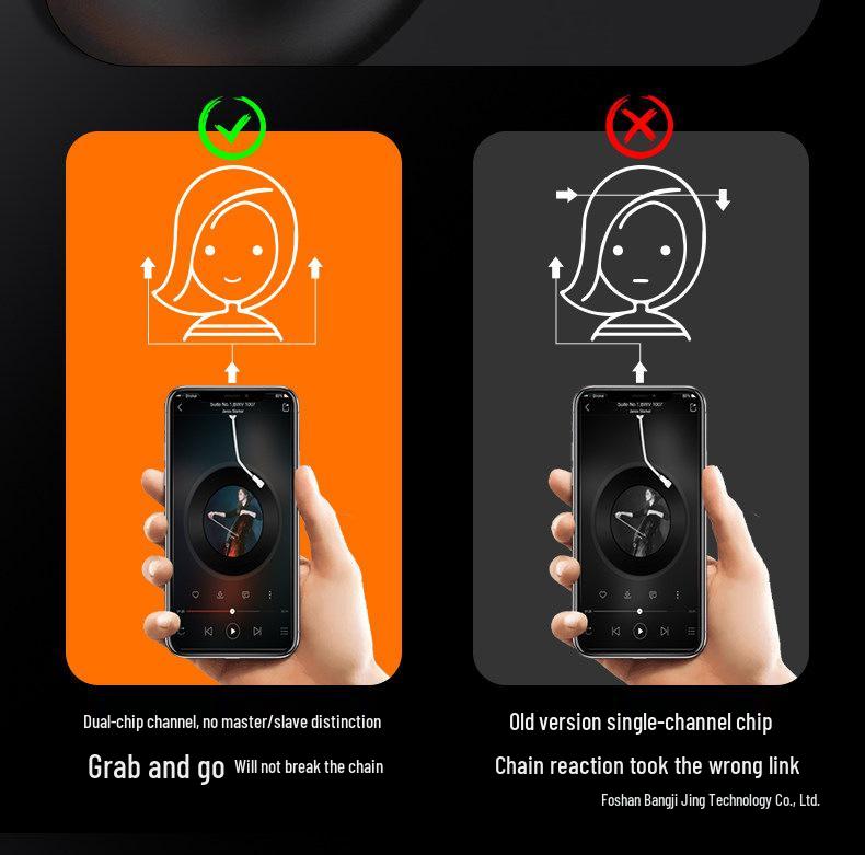 2026 Ultra-Small Wireless Bluetooth Earbuds with Noise Cancelling & Long Battery Life