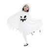 Хэллоуин детский белый костюм привидения вампира демон гримаса игривый эльф плащ накидка вечеринка