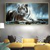 5D DIY Full Diamond Painting Kit Tiger Diamond Embroidery Animal Diamond Mosaic Modern Art Cross Stitch Living Room Home Decor