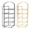 Dish Storage Rack Multi-Layer Design Large Capacity Rustproof Corrosion Resistant Kitchen Countertop Storage Holder Food Preparation Rack