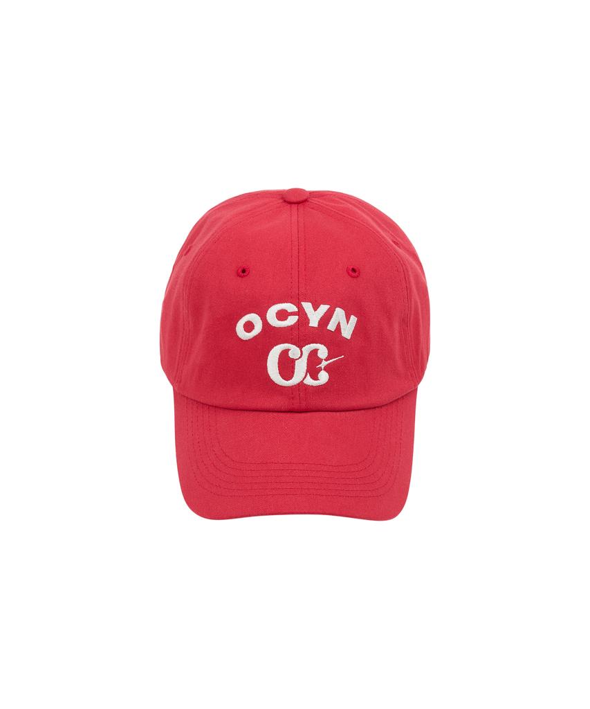 Кепка Obeukolseuwainas Ocyn Basic с 6 панелями, красная