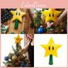 Super Mario Bros Star Light Light Up Holiday Xmas Tree Topper Decor Lamp Party